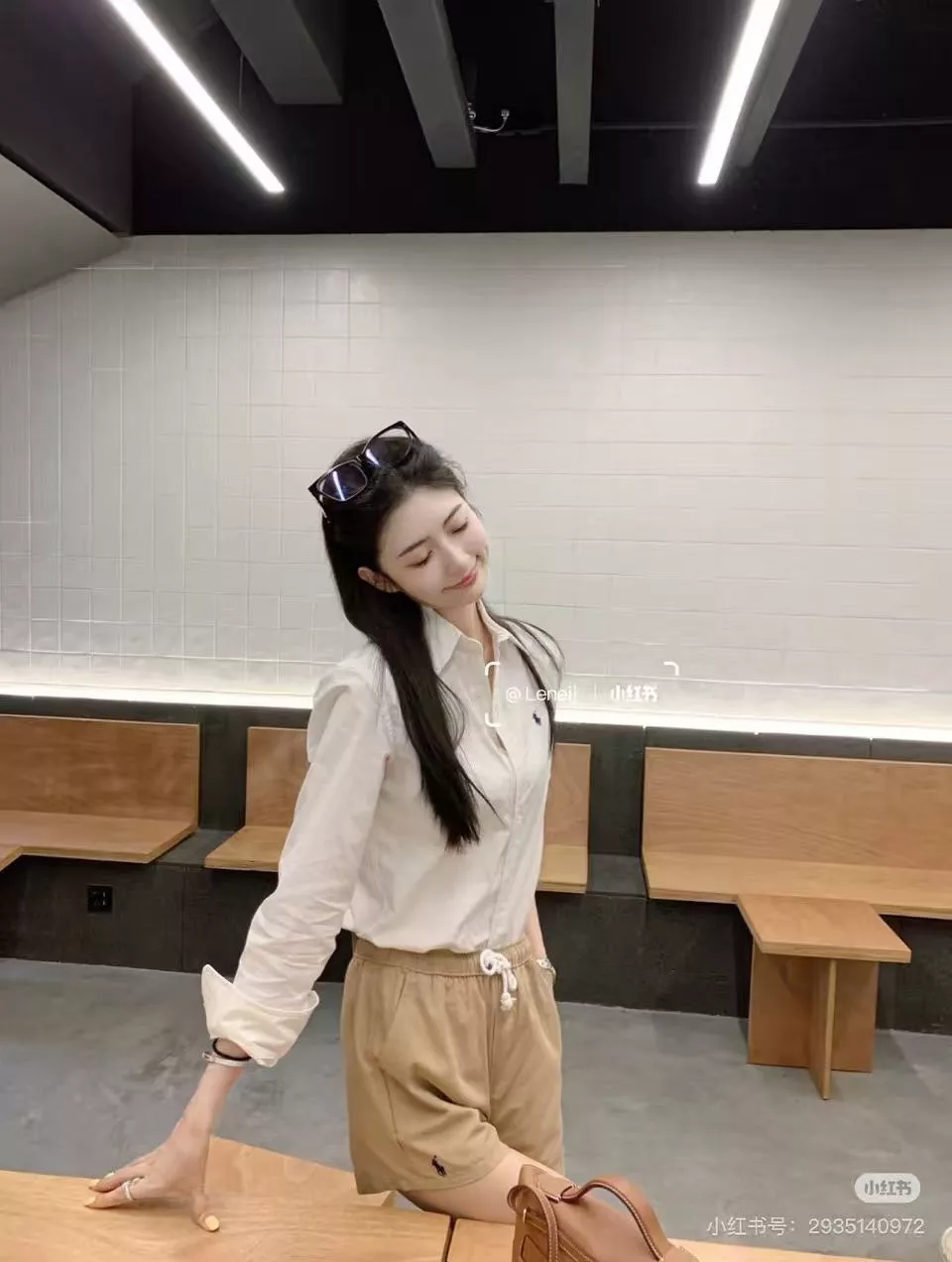 랄프로렌 폴로 자수 드로스트링 반바지 상세 이미지 13