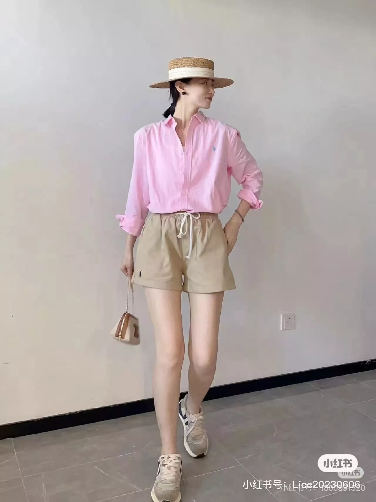 랄프로렌 폴로 자수 드로스트링 반바지 상세 이미지 14