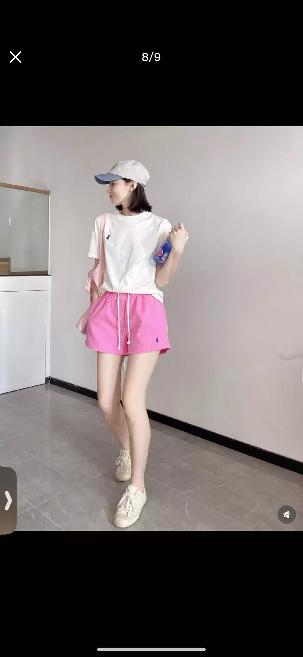 랄프로렌 폴로 자수 밴딩 스트링 반바지 상세 이미지 12