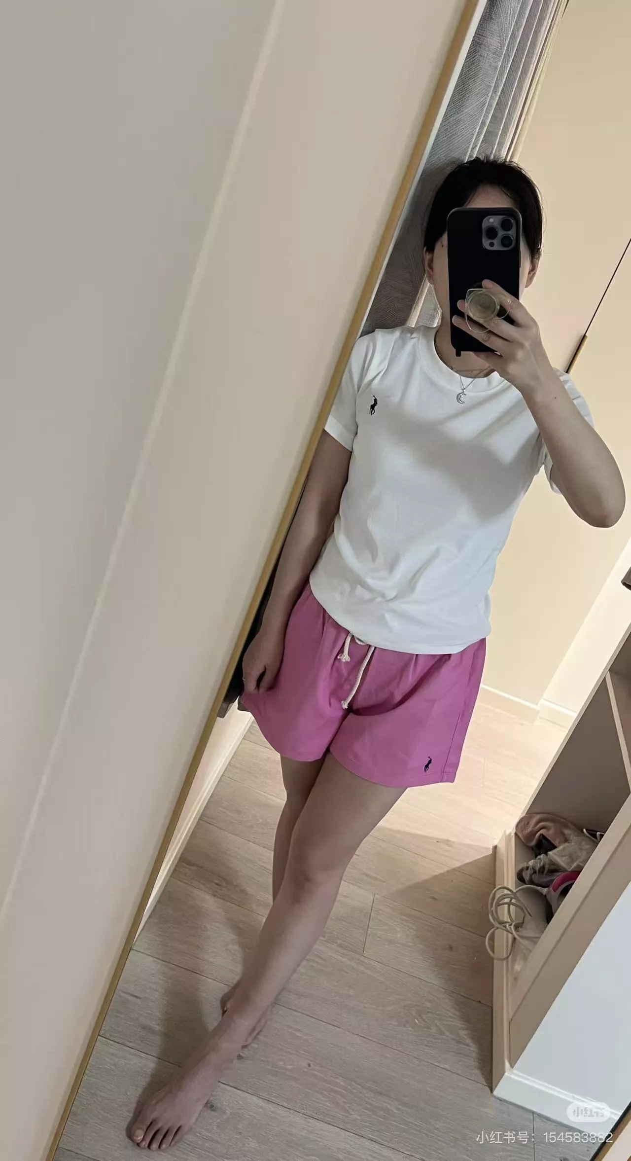 랄프로렌 폴로 자수 밴딩 스트링 반바지 상세 이미지 11