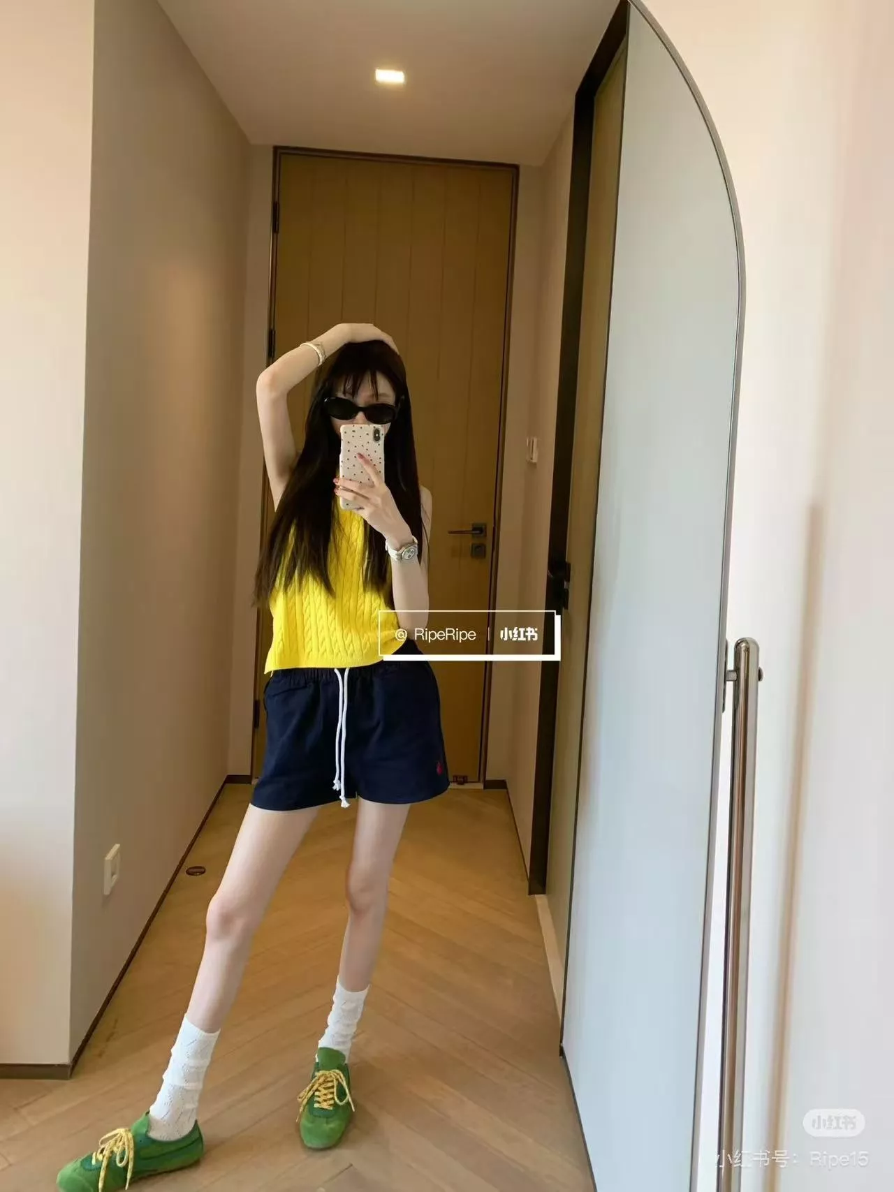 랄프로렌 드로스트링 여성 반바지 상세 이미지 14