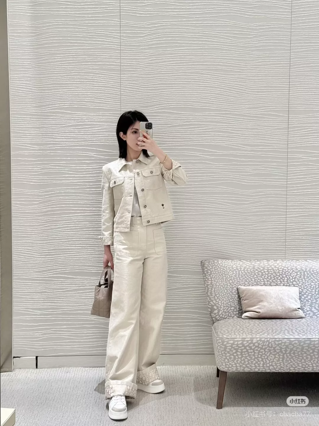 디올 오블리크 포켓 와이드 데님 팬츠 상세 이미지 11