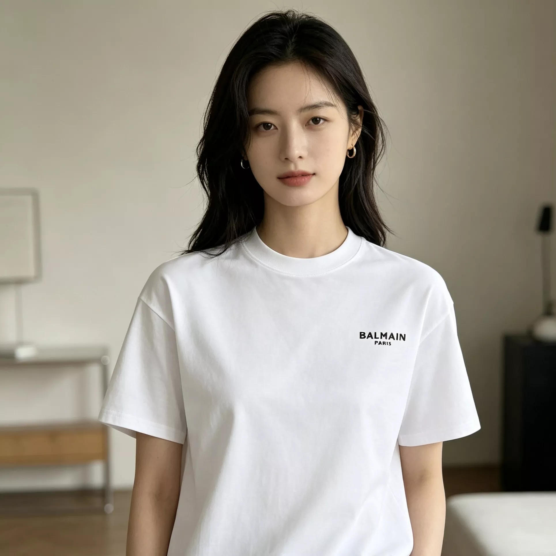 발망 심플 로고 반팔 티셔츠 상세 이미지 13