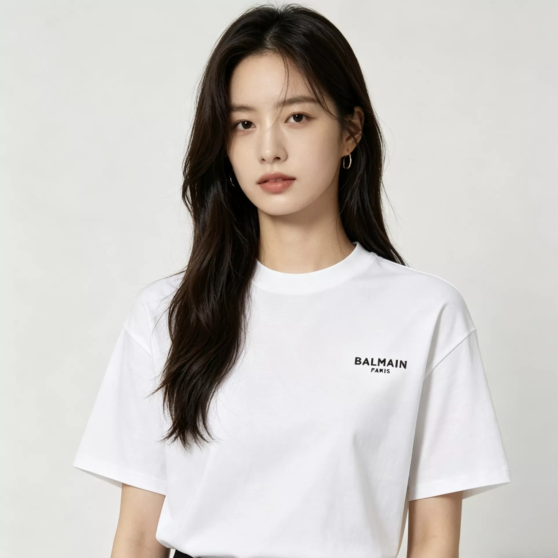 발망 심플 로고 반팔 티셔츠 상세 이미지 11