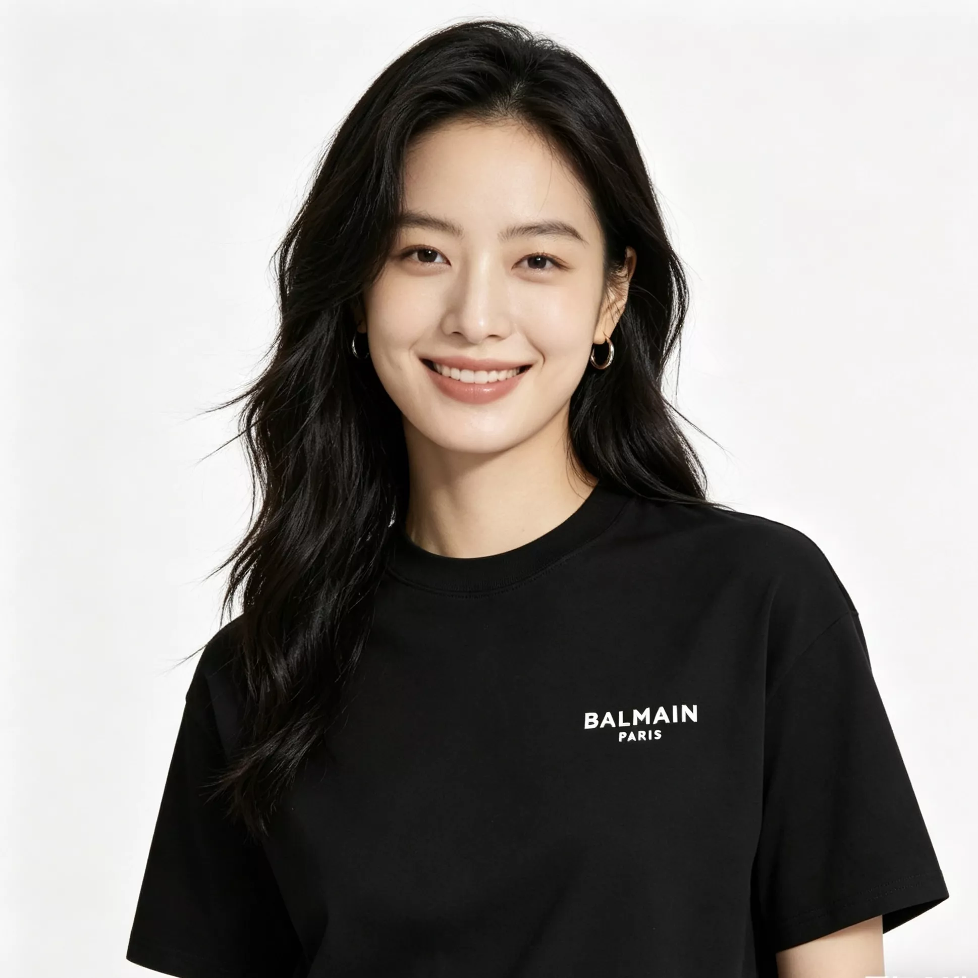 발망 심플 로고 반소매 티셔츠 상세 이미지 16