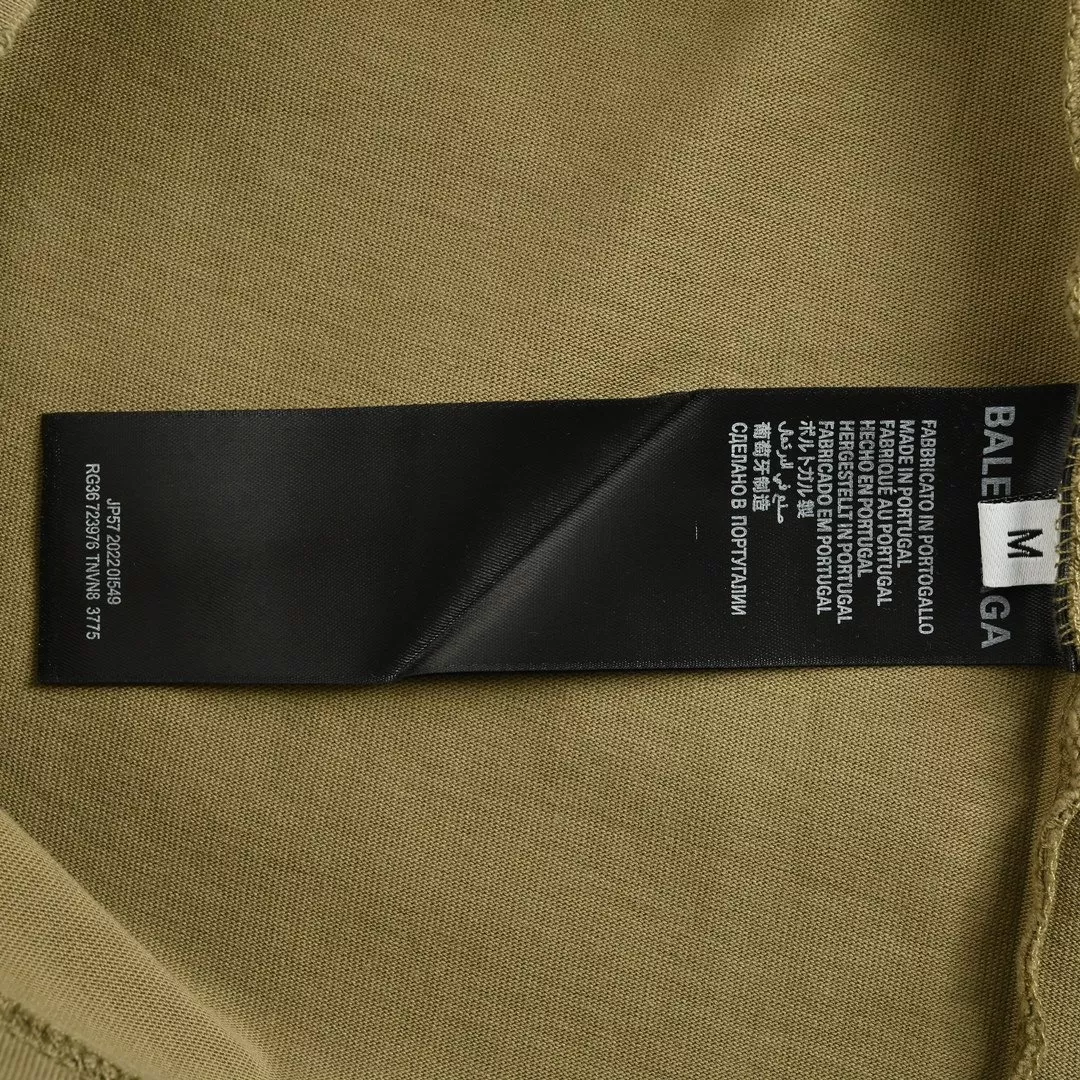 발렌시아가 블러 콜라 프린트 롱슬리브 티셔츠 상세 이미지 8