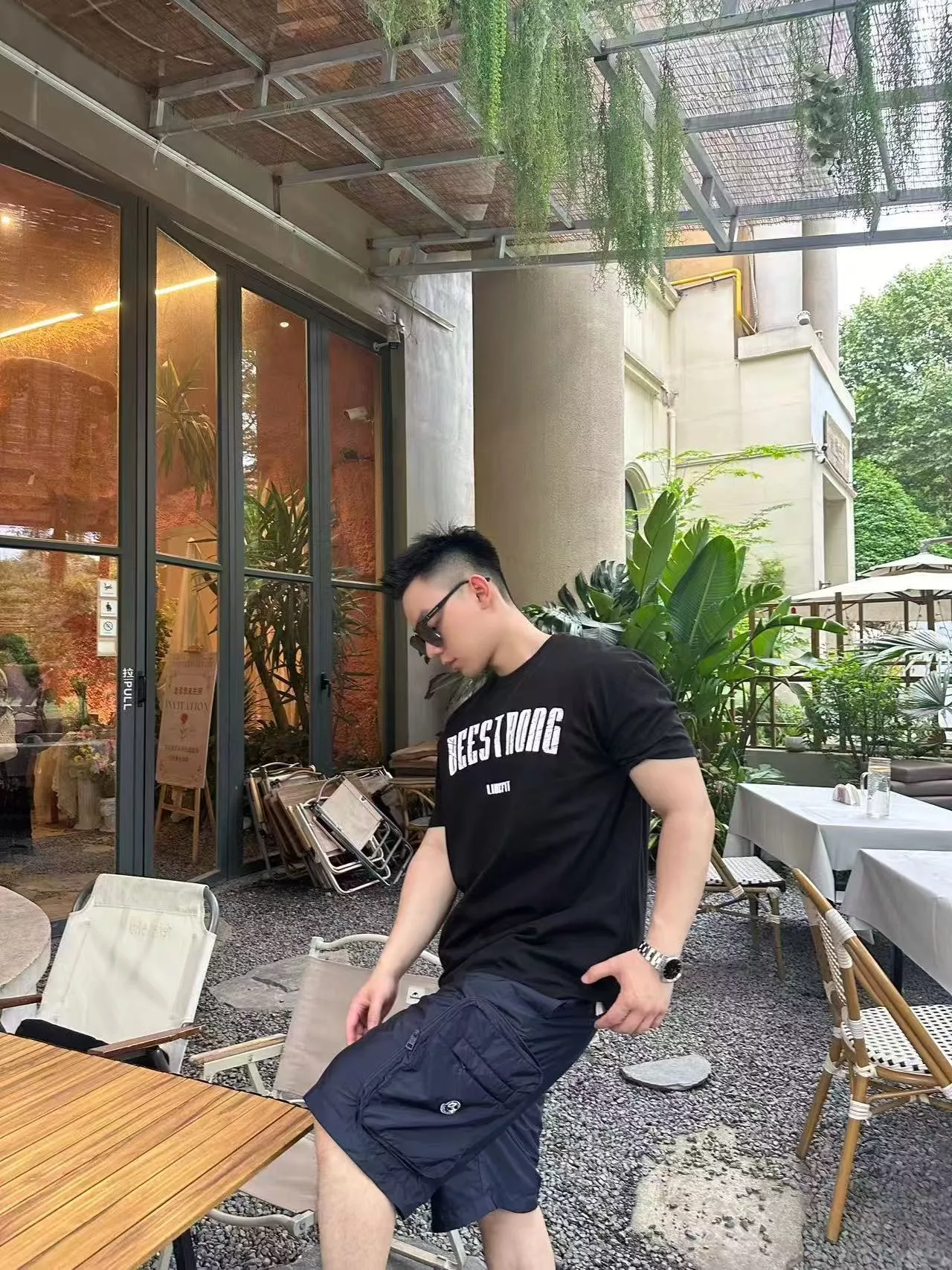 몽클레어 삼자 콜라보 수납형 나일론 쇼츠 상세 이미지 12