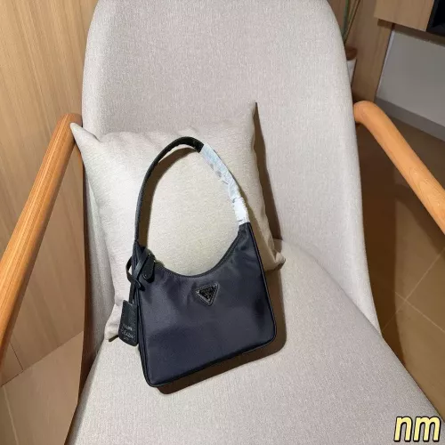프라다 나일론 호보 숄더백