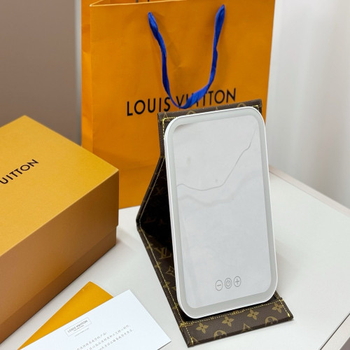 루이비통 접이식 LED 메이크업 거울