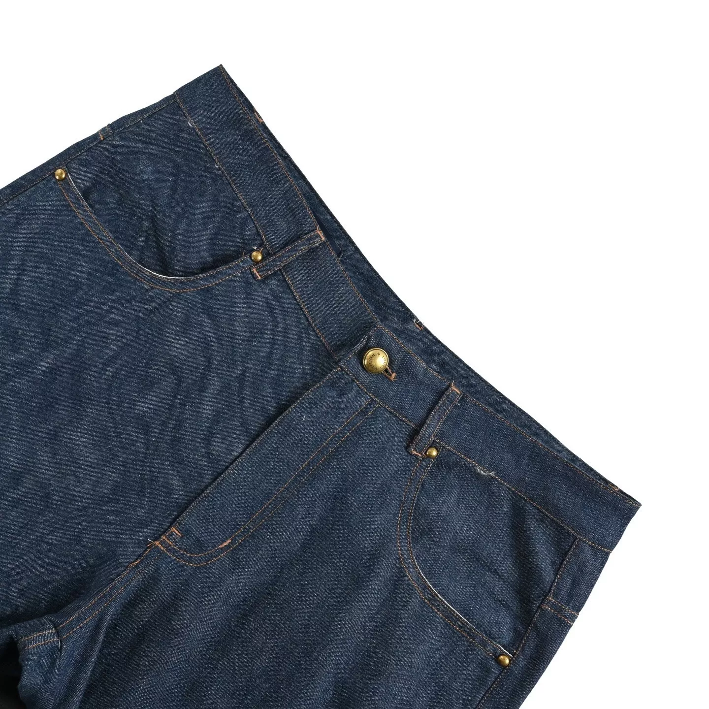 루이비통 로프 자수 데님 쇼츠 상세 이미지 4