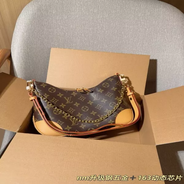 루이비통 모노그램 곡선 실루엣 백
