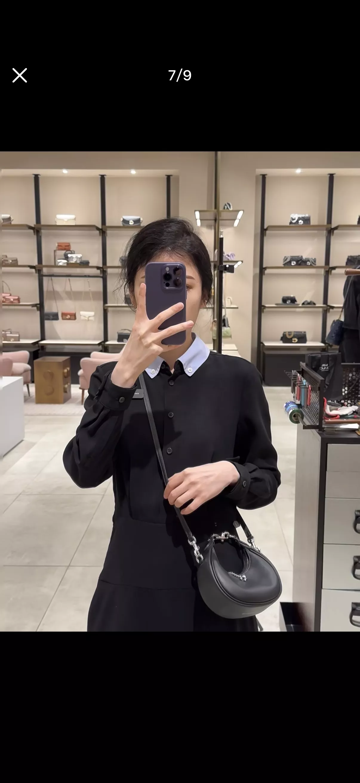 코치 미니 조니 호보 스타일 백 상세 이미지 29