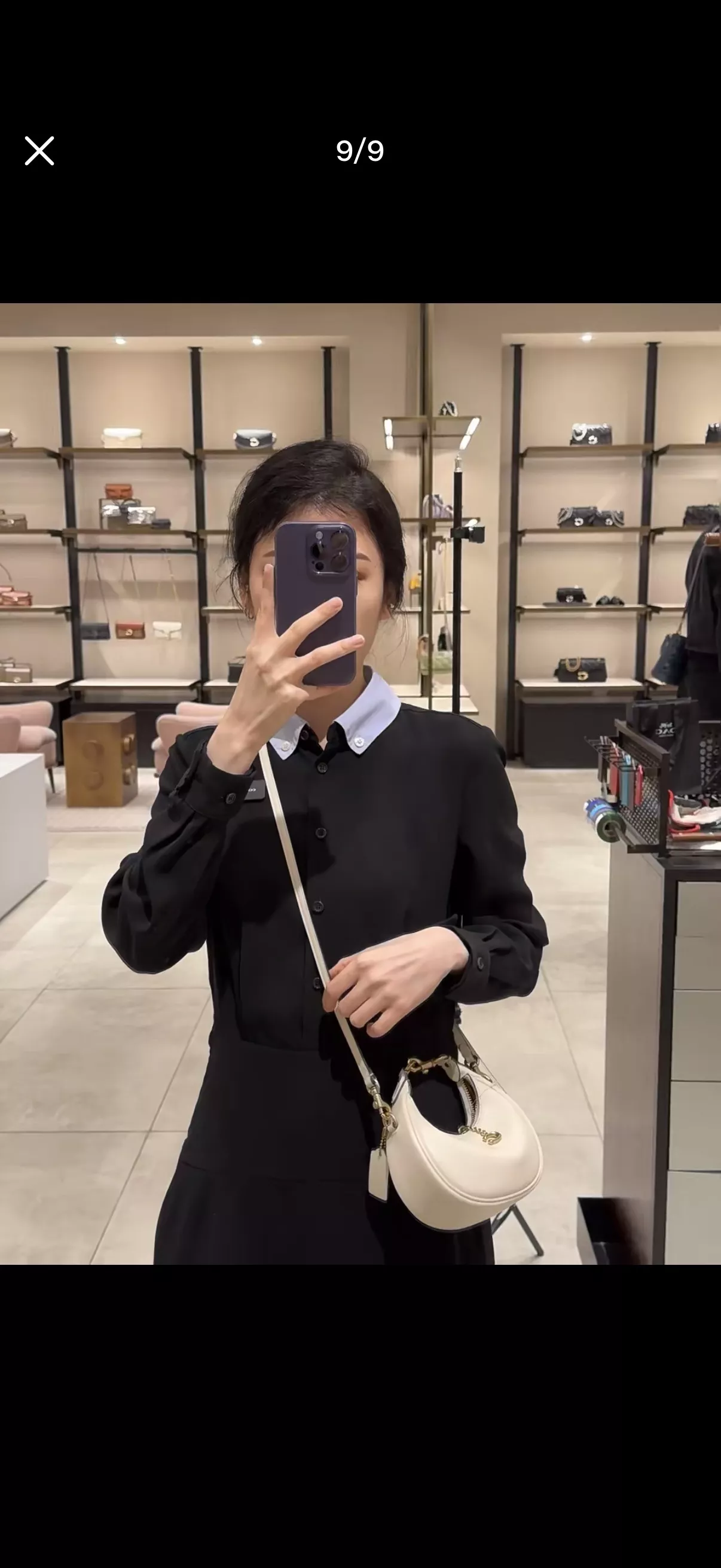 코치 미니 조니 호보 스타일 백 상세 이미지 30