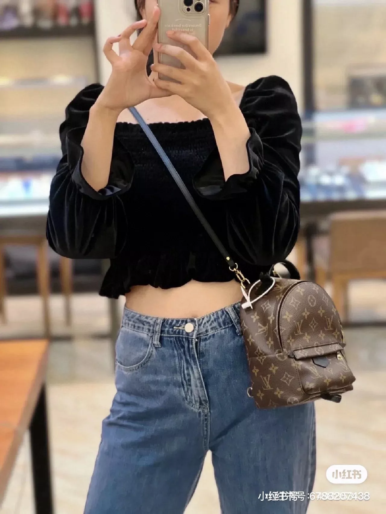 루이비통 미니 모노그램 백팩 상세 이미지 12
