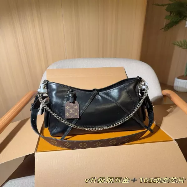 루이비통 캐리올 블랙 숄더백