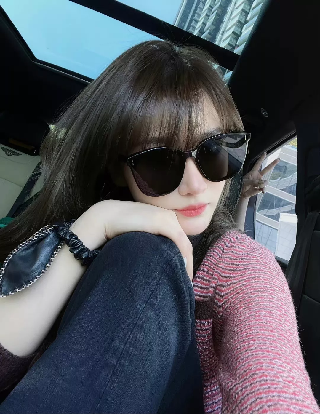 샤넬 리본 디테일 가죽 헤어 스트랩 상세 이미지 15