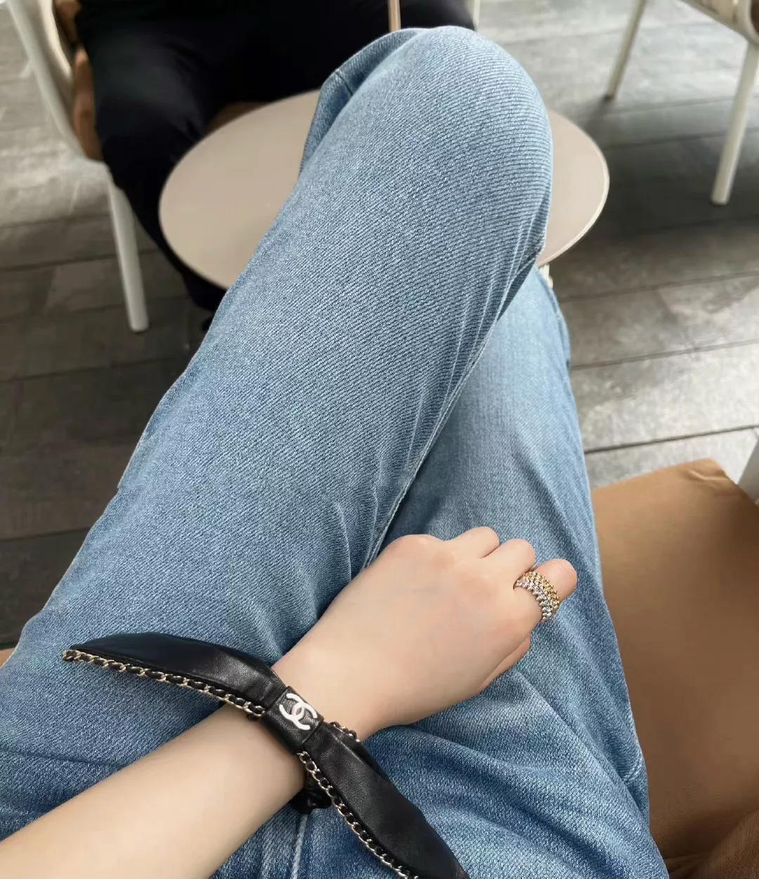 샤넬 리본 디테일 가죽 헤어 스트랩 상세 이미지 16
