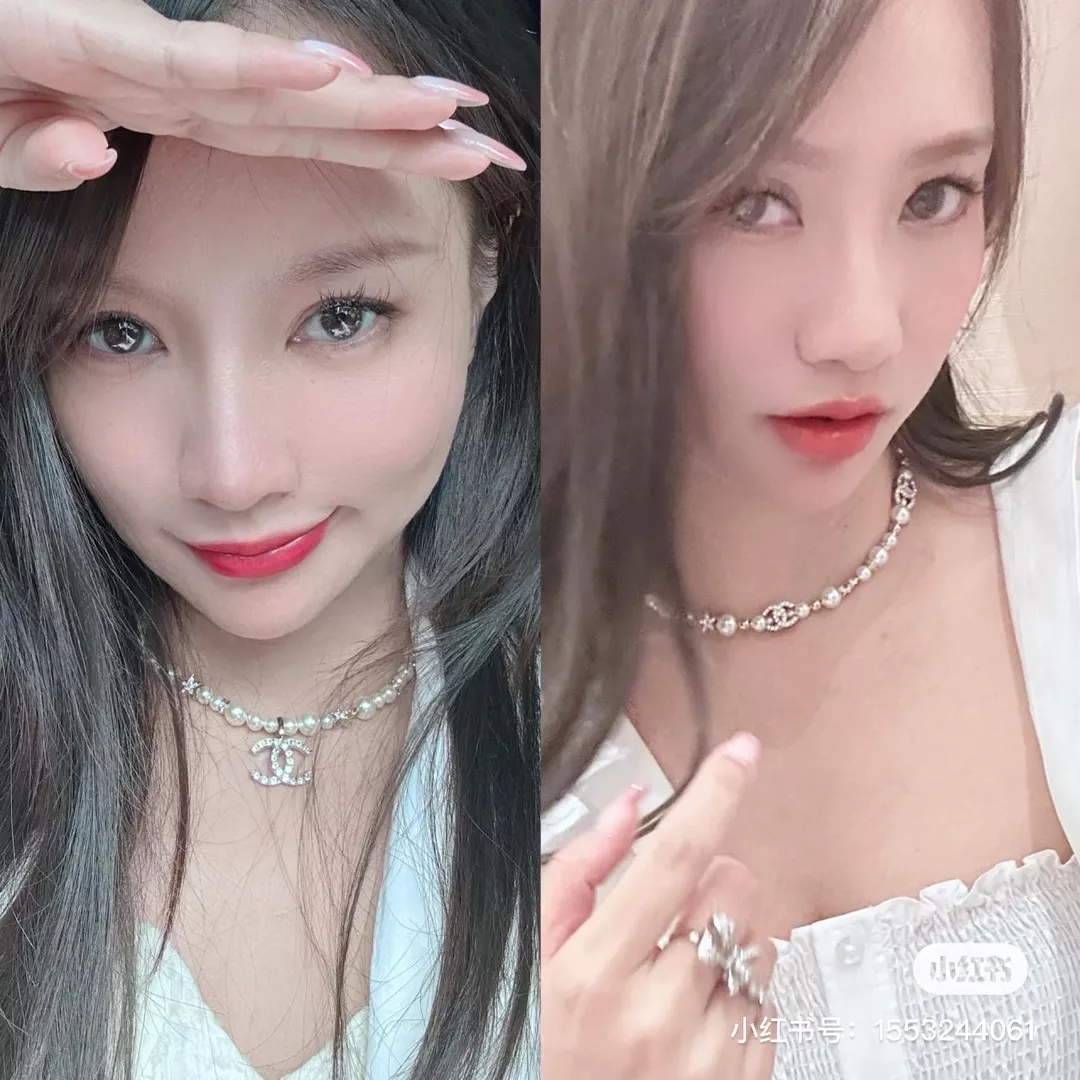 샤넬 더블C 스타 진주 목걸이 상세 이미지 13
