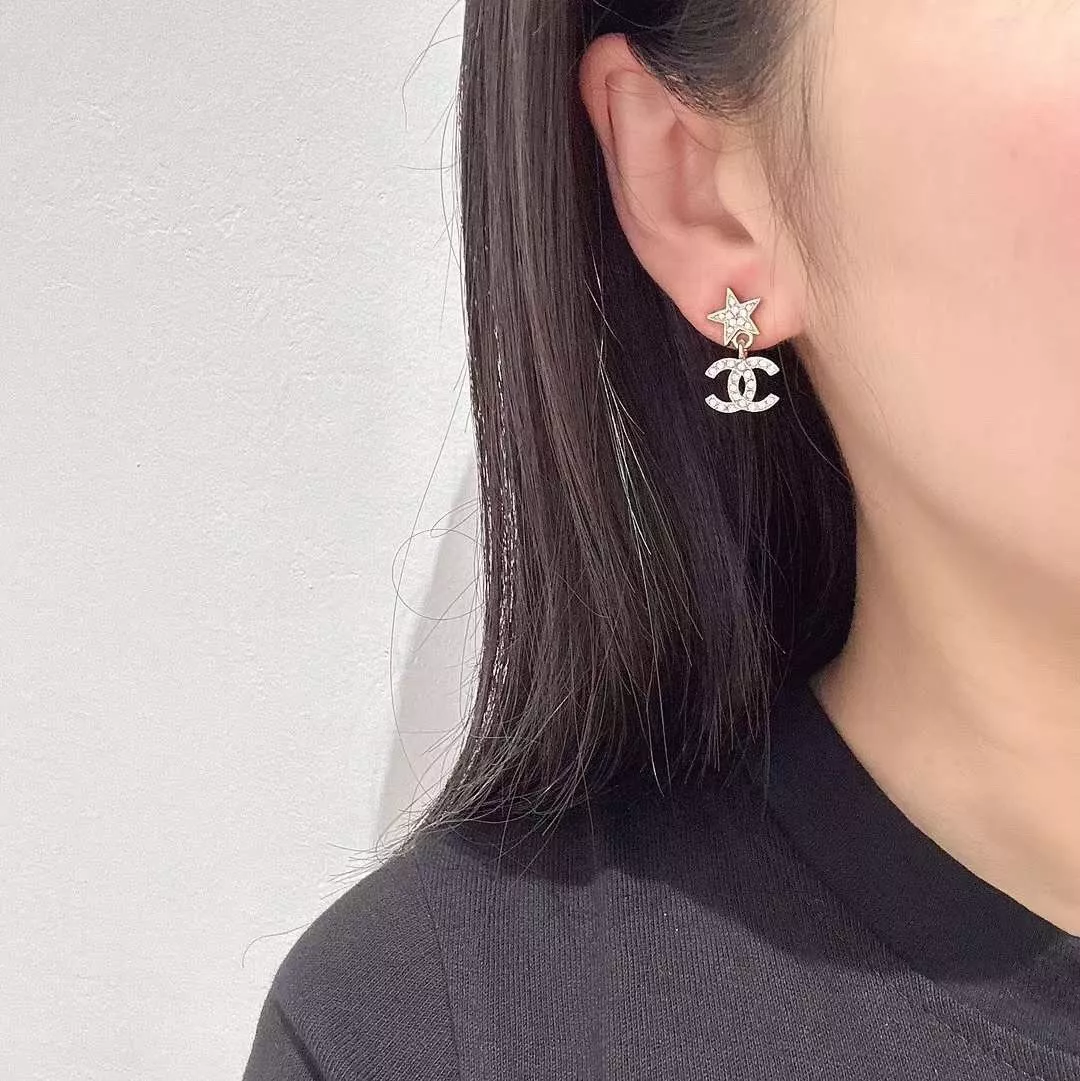 샤넬 더블C 오각별 이어링 상세 이미지 13