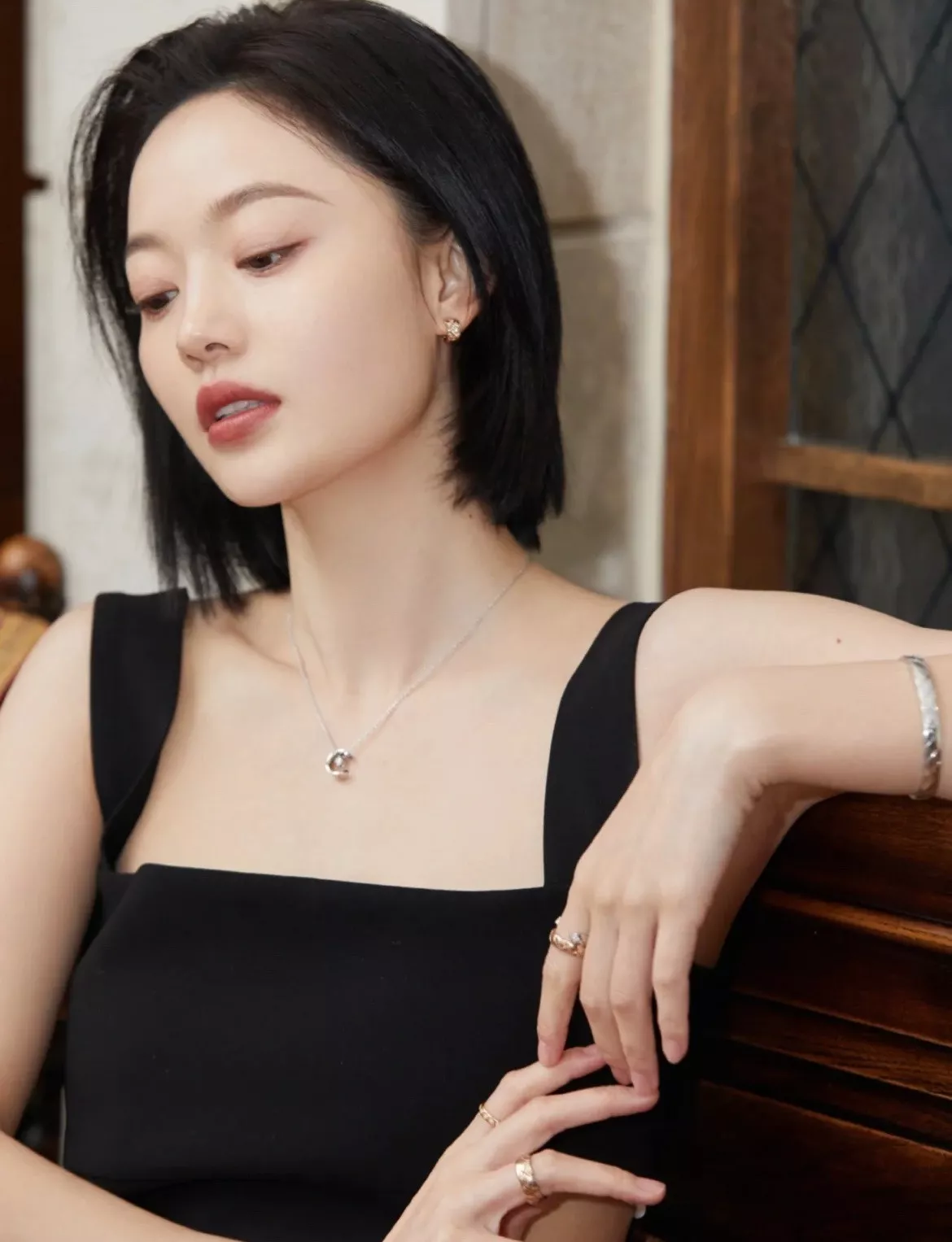 샤넬 코코 크러쉬 퀼팅 문 목걸이 상세 이미지 25