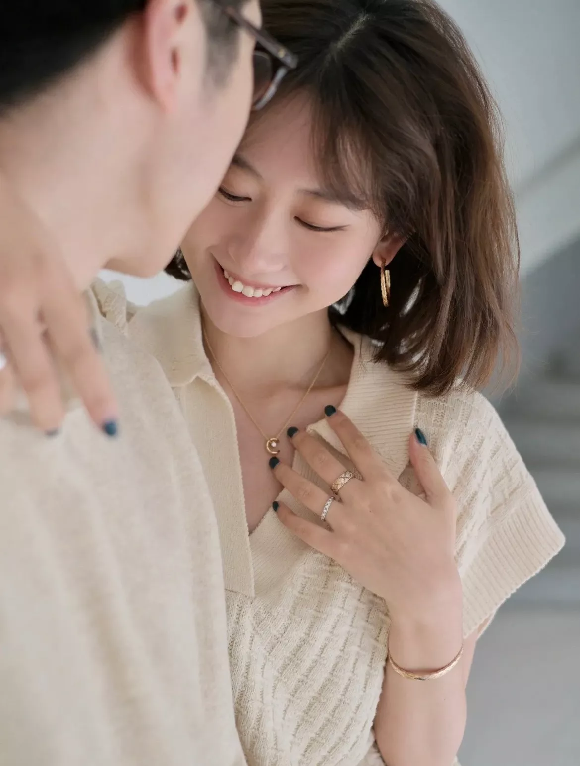 샤넬 코코 크러쉬 퀼팅 문 목걸이 상세 이미지 28