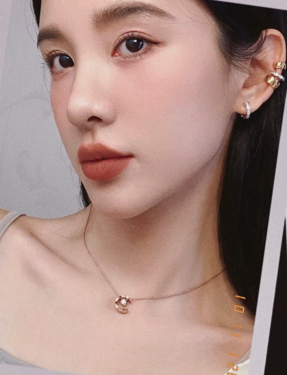 샤넬 코코 크러쉬 퀼팅 문 목걸이 상세 이미지 14