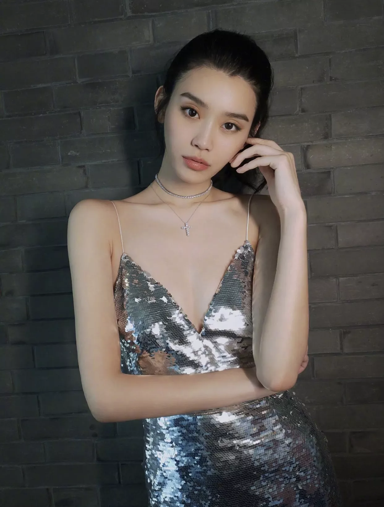 티파니앤코 십자가 다이아 장식 체인 목걸이 상세 이미지 9