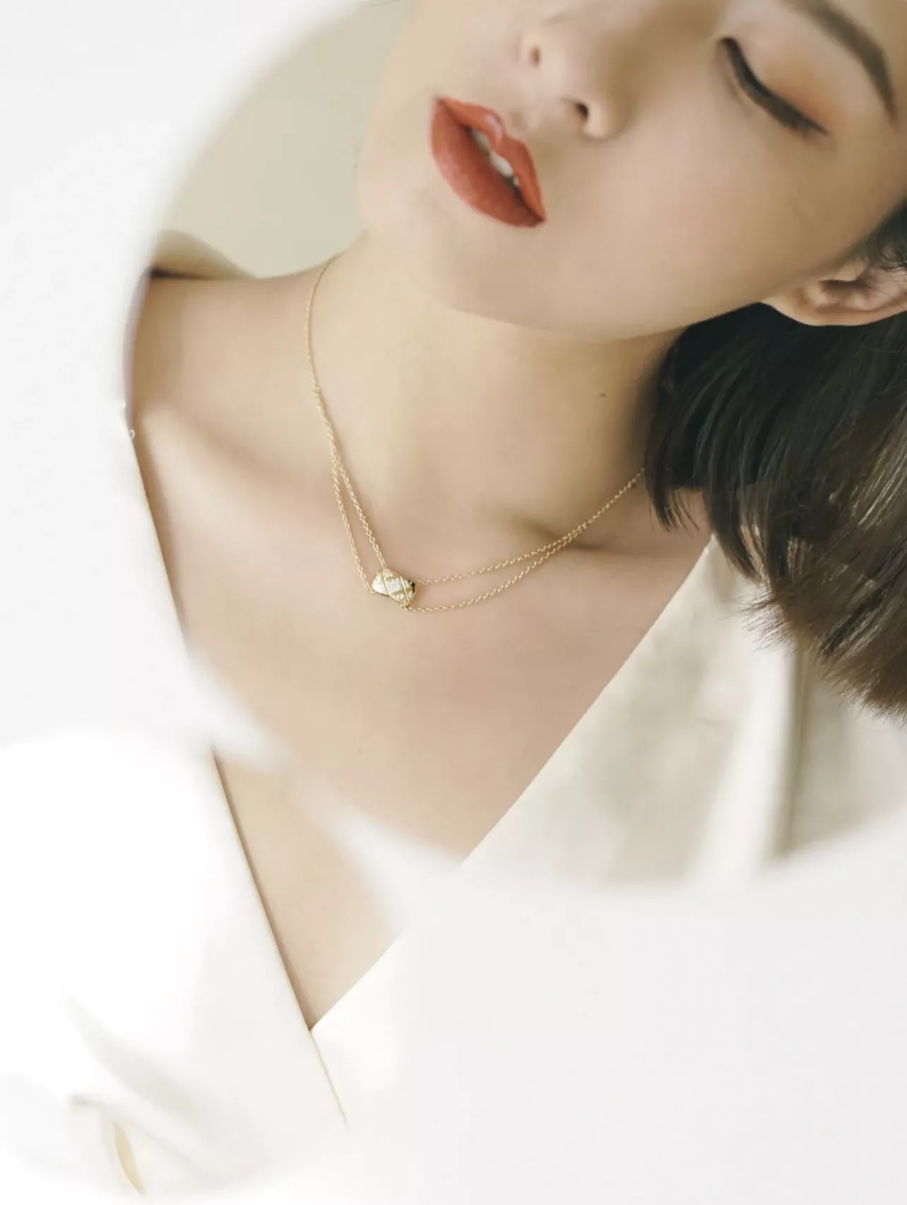 샤넬 코코 크러쉬 다이아 장식 네크리스 상세 이미지 16