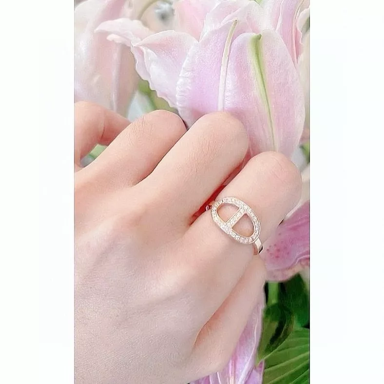 에르메스 풀다이아 돼지코 오픈 링 상세 이미지 11