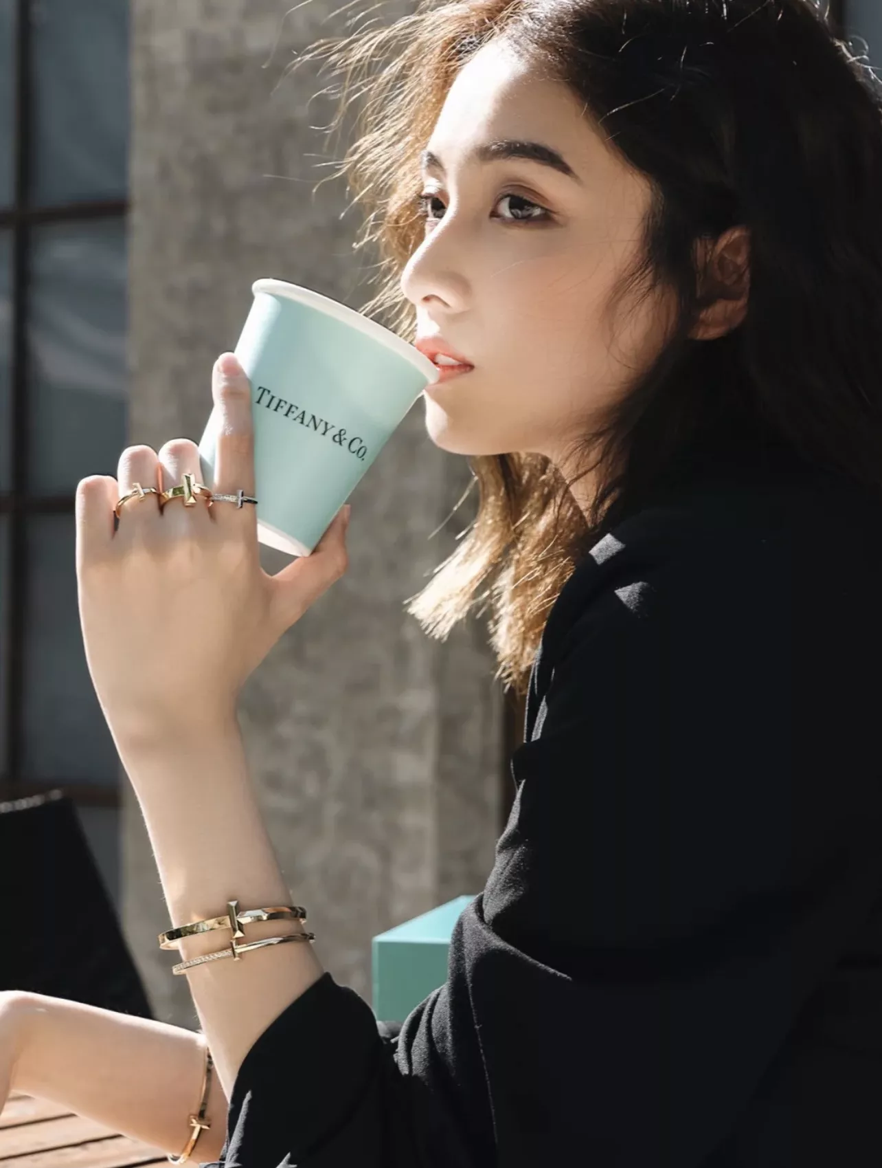티파니앤코 T1 슬림 하프 다이아 뱅글 상세 이미지 16