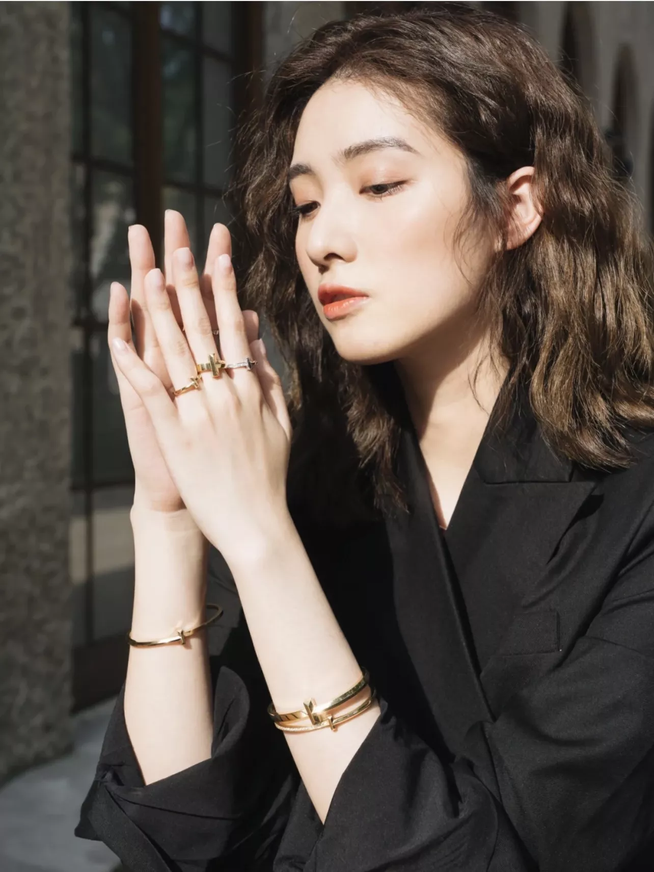 티파니앤코 T1 슬림 하프 다이아 뱅글 상세 이미지 17