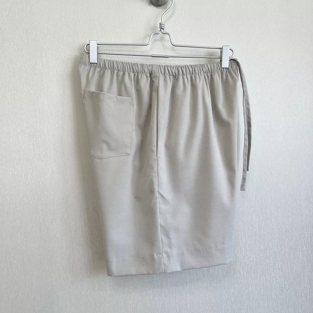 더로우 울 블렌드 루즈핏 쇼츠 상세 이미지 3