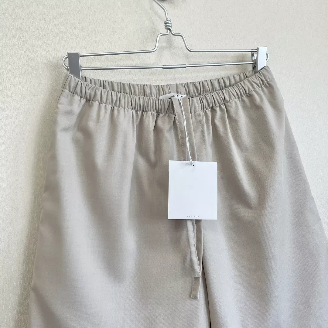 더로우 울 블렌드 루즈핏 쇼츠 상세 이미지 5