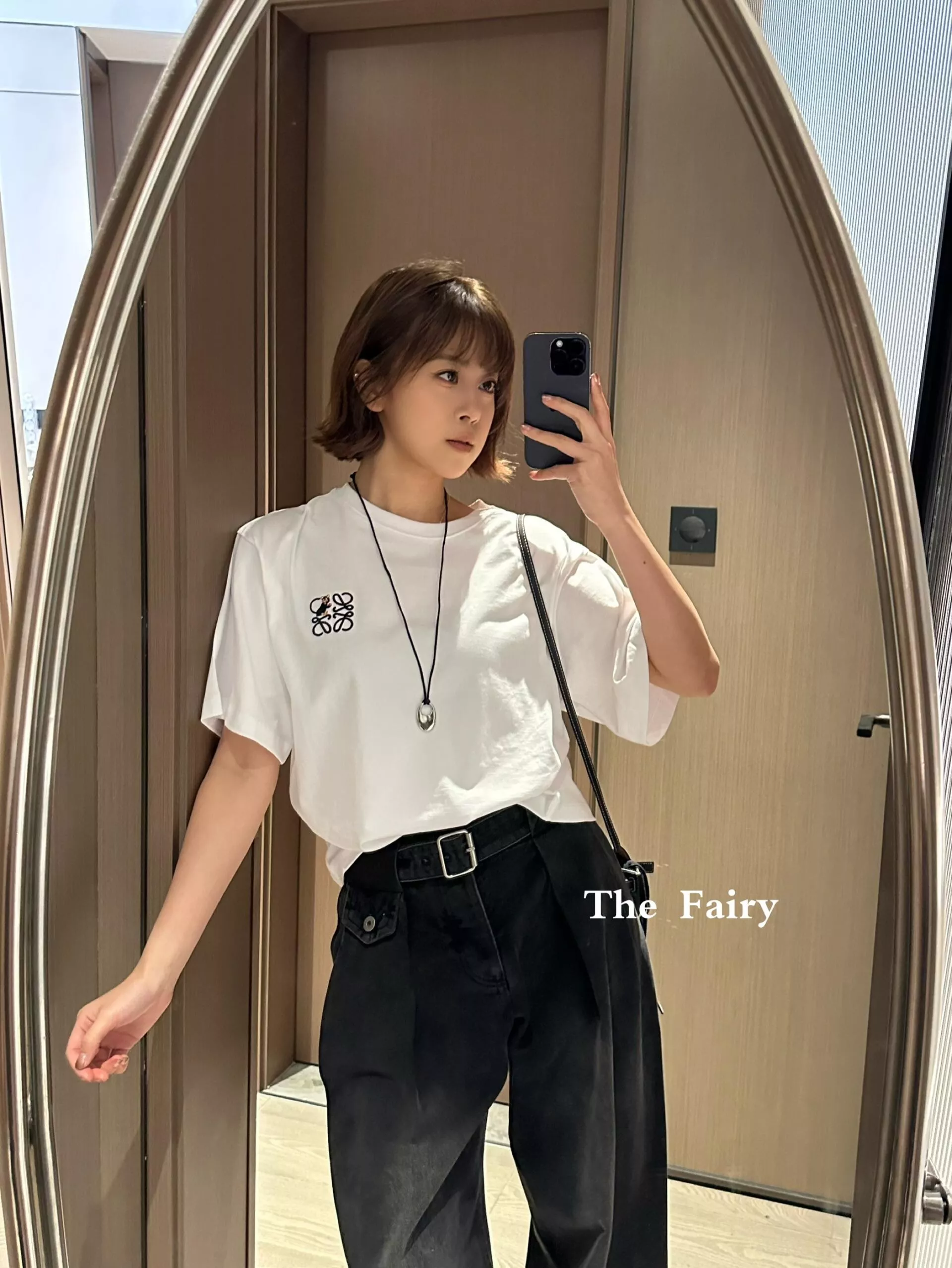 로에베 루이스웨인 협업 코튼 반소매 티셔츠 상세 이미지 18