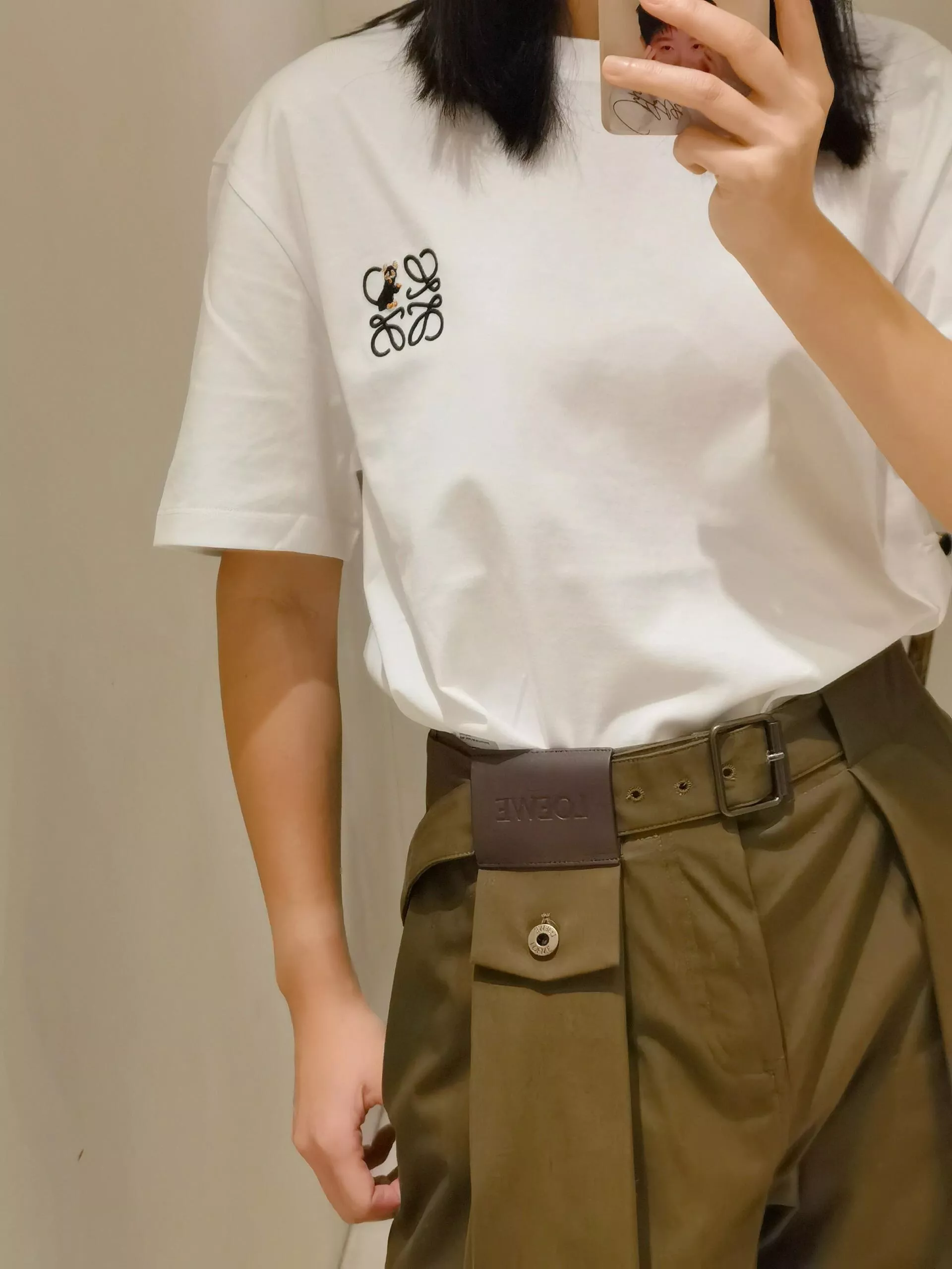 로에베 루이스웨인 협업 코튼 반소매 티셔츠 상세 이미지 23