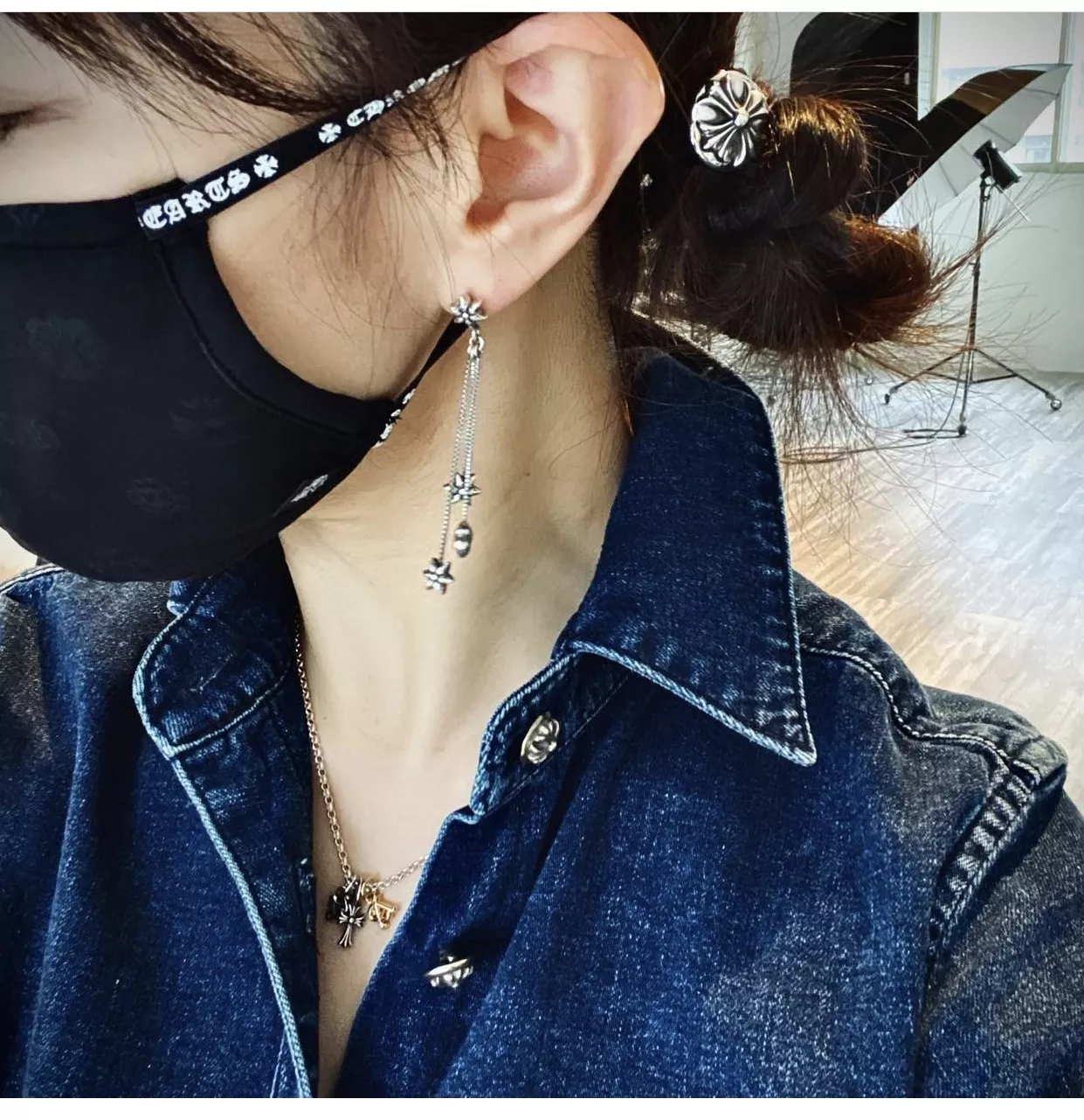 크롬하츠 육망성 태슬 이어링 상세 이미지 12