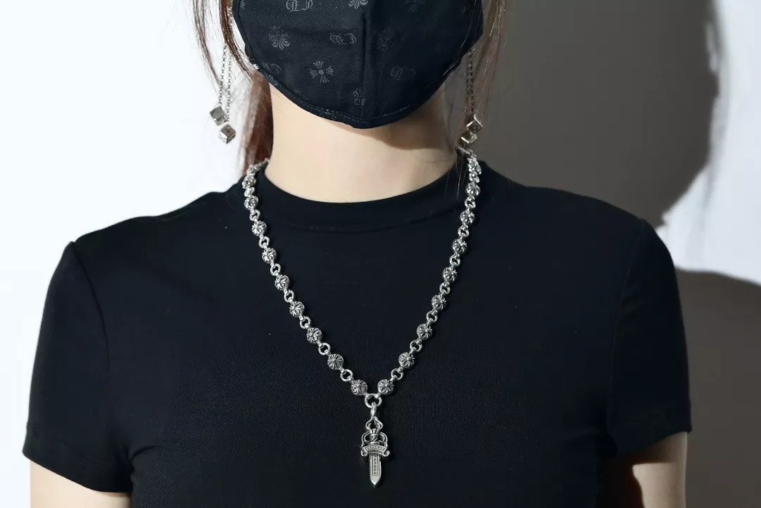 크롬하츠 대거 크로스 볼체인 목걸이 상세 이미지 11