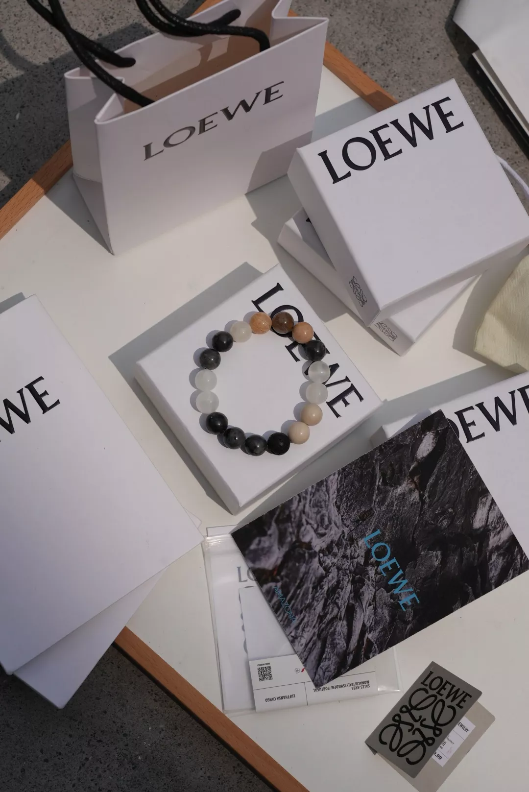 로에베 천연 원석 비즈 팔찌 상세 이미지 27