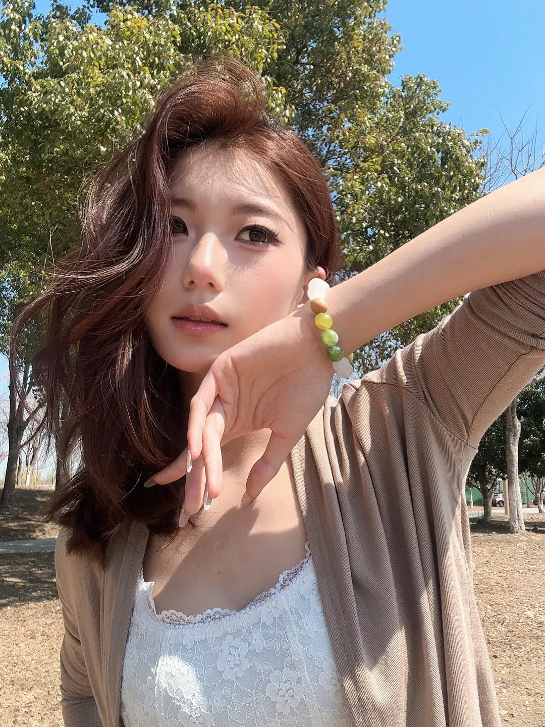 로에베 천연 원석 비즈 팔찌 상세 이미지 54