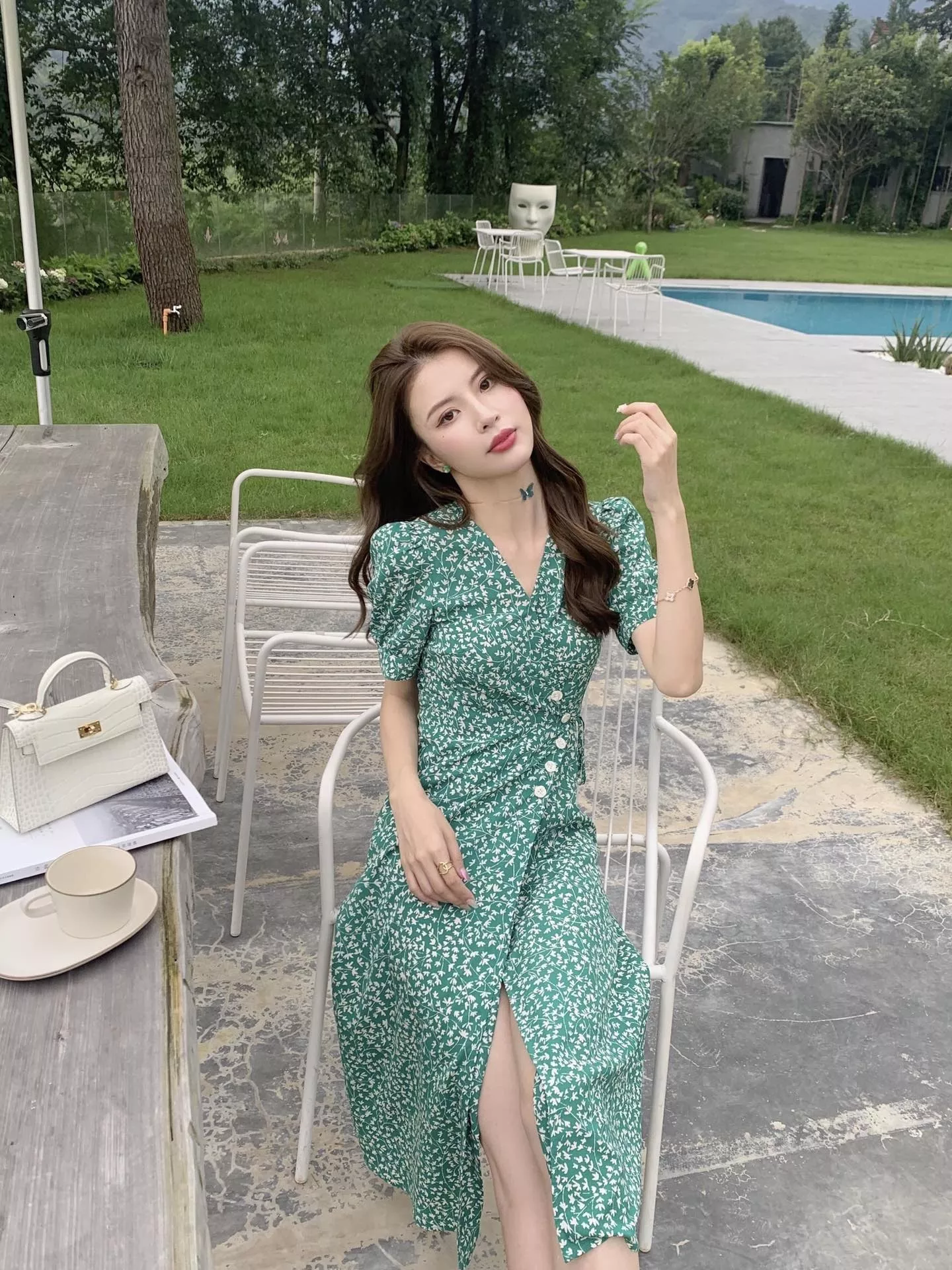 반클리프아펠 블랙 마노 플라워 브레이슬릿 상세 이미지 10