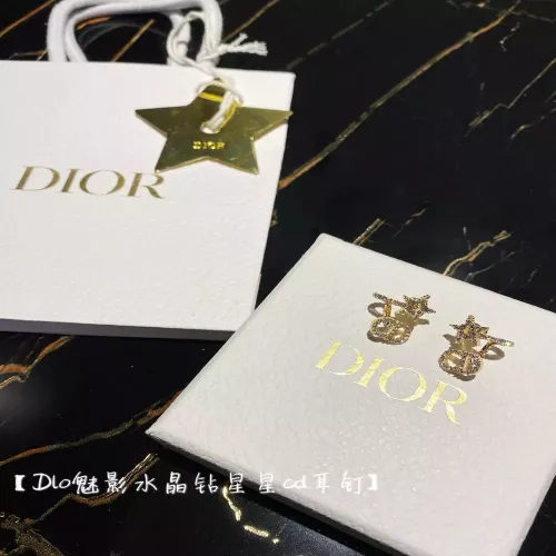 디올 크리스탈 스타 CD 이어링