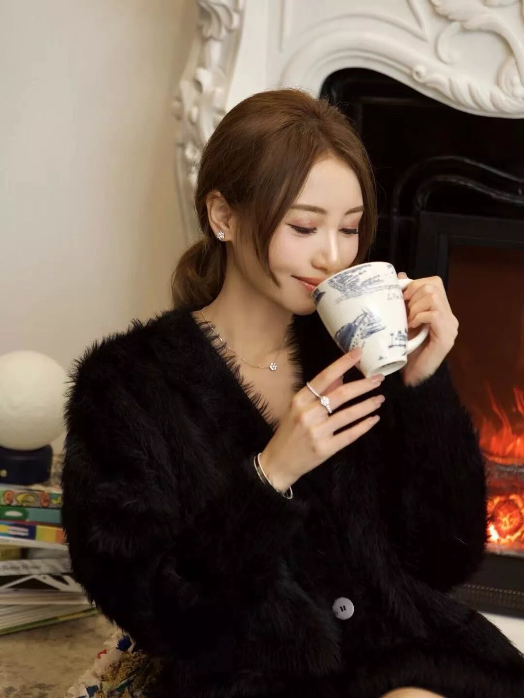 반클리프아펠 플라워 모티브 큐빅 링 상세 이미지 15