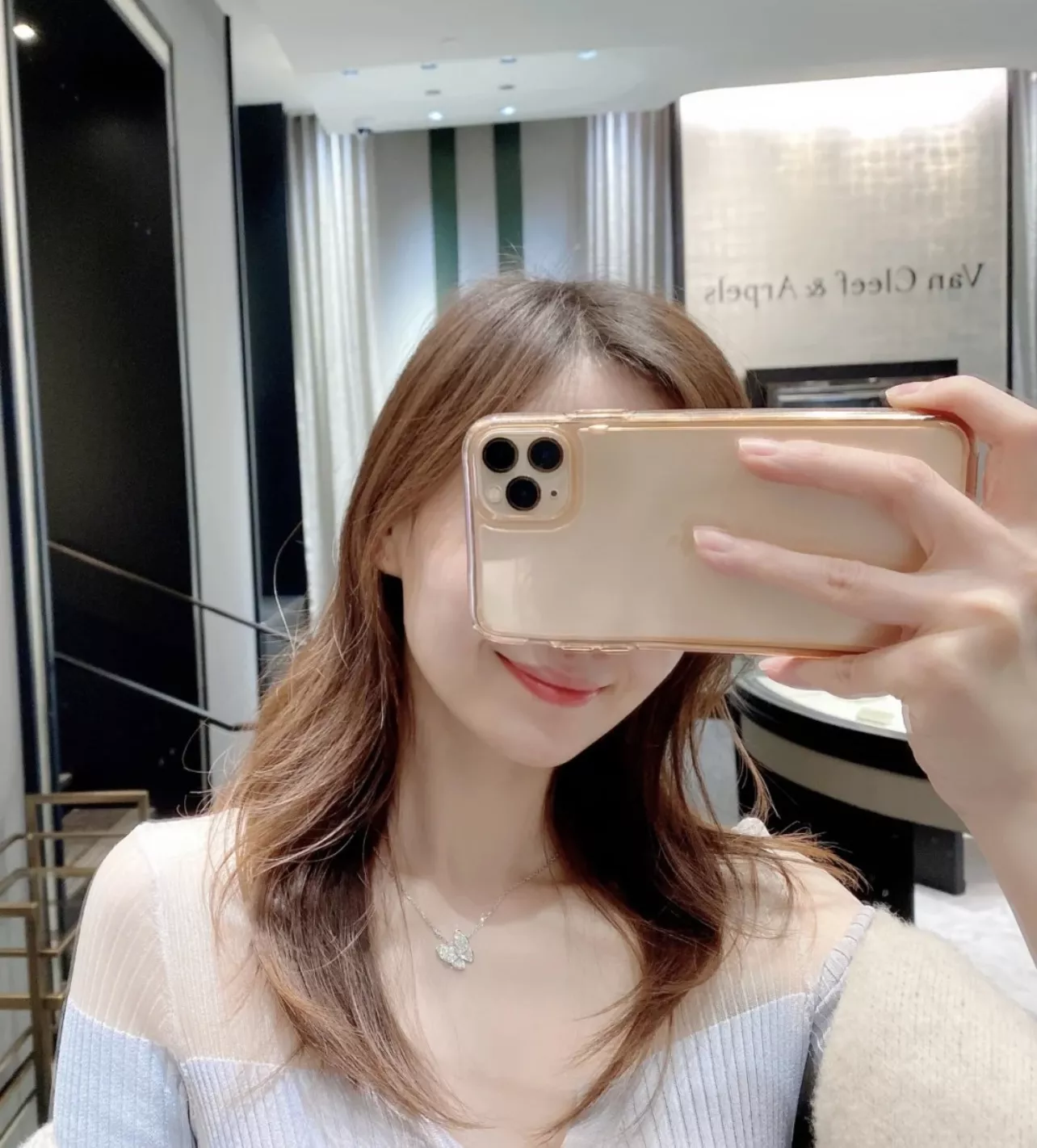 반클리프아펠 나비 풀다이아 목걸이 상세 이미지 12
