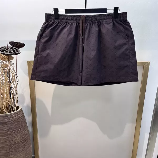 루이비통 모노그램 엠보싱 드로스트링 반바지