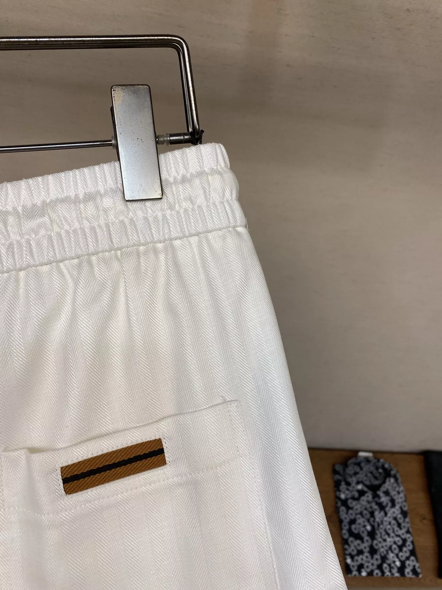 제냐 린넨 밴딩 캐주얼 팬츠 상세 이미지 8