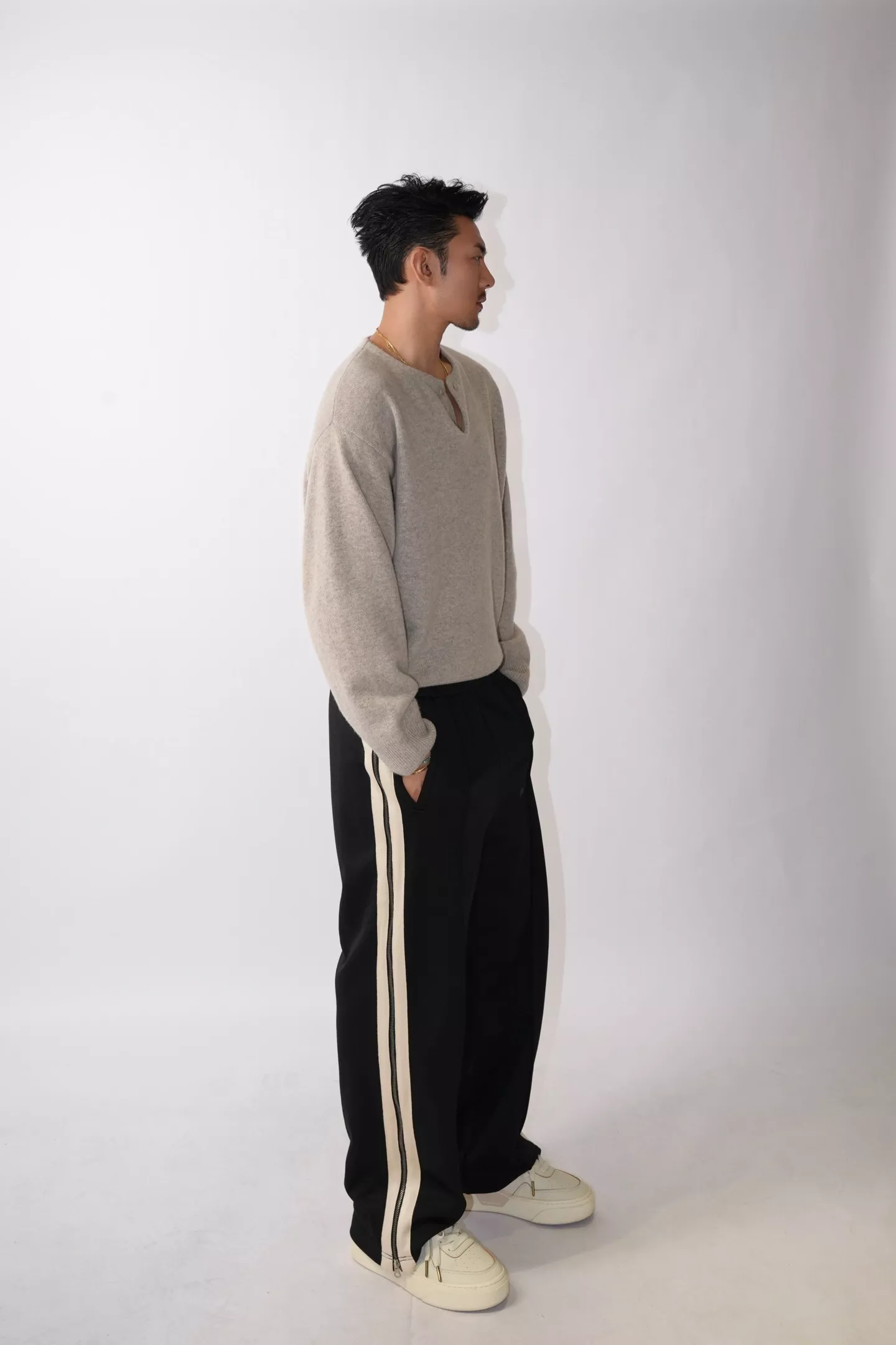 팜엔젤스 사이드 라인 밴딩 팬츠 상세 이미지 8