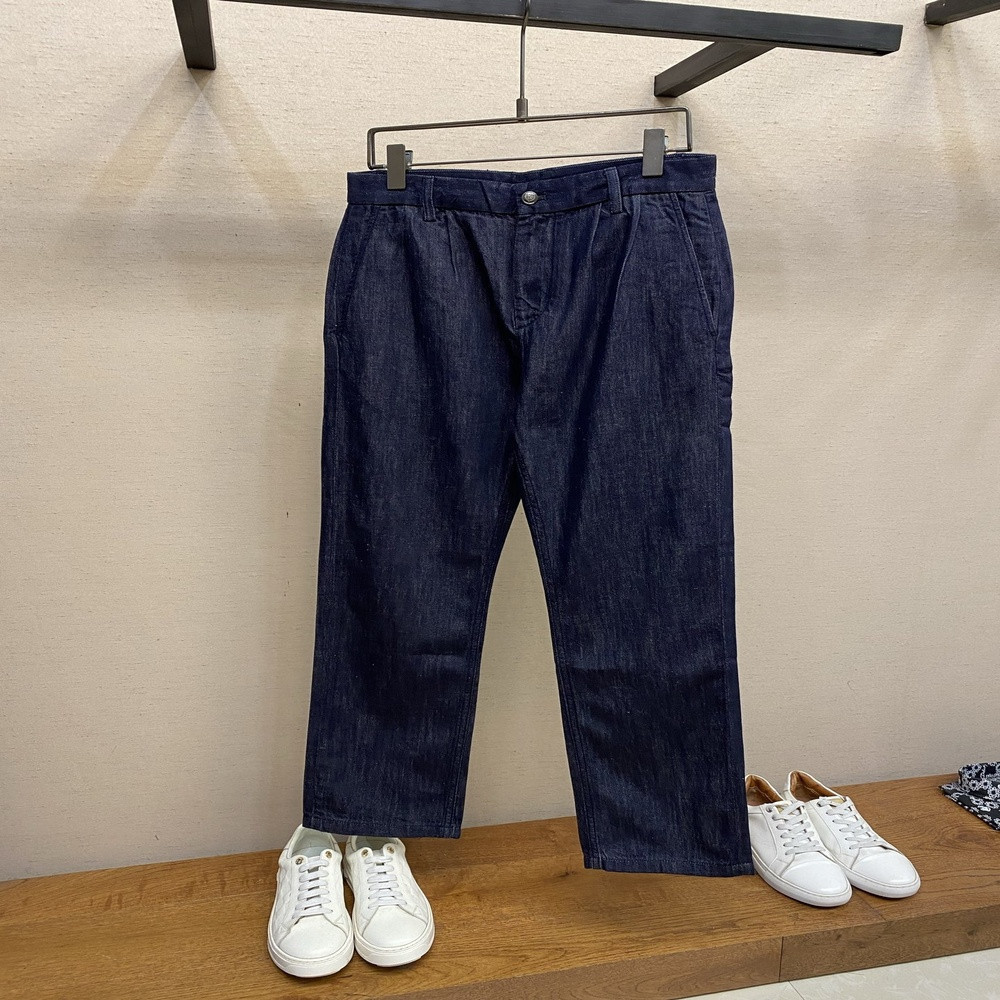 로로피아나 와이드 스트레이트 데님 팬츠