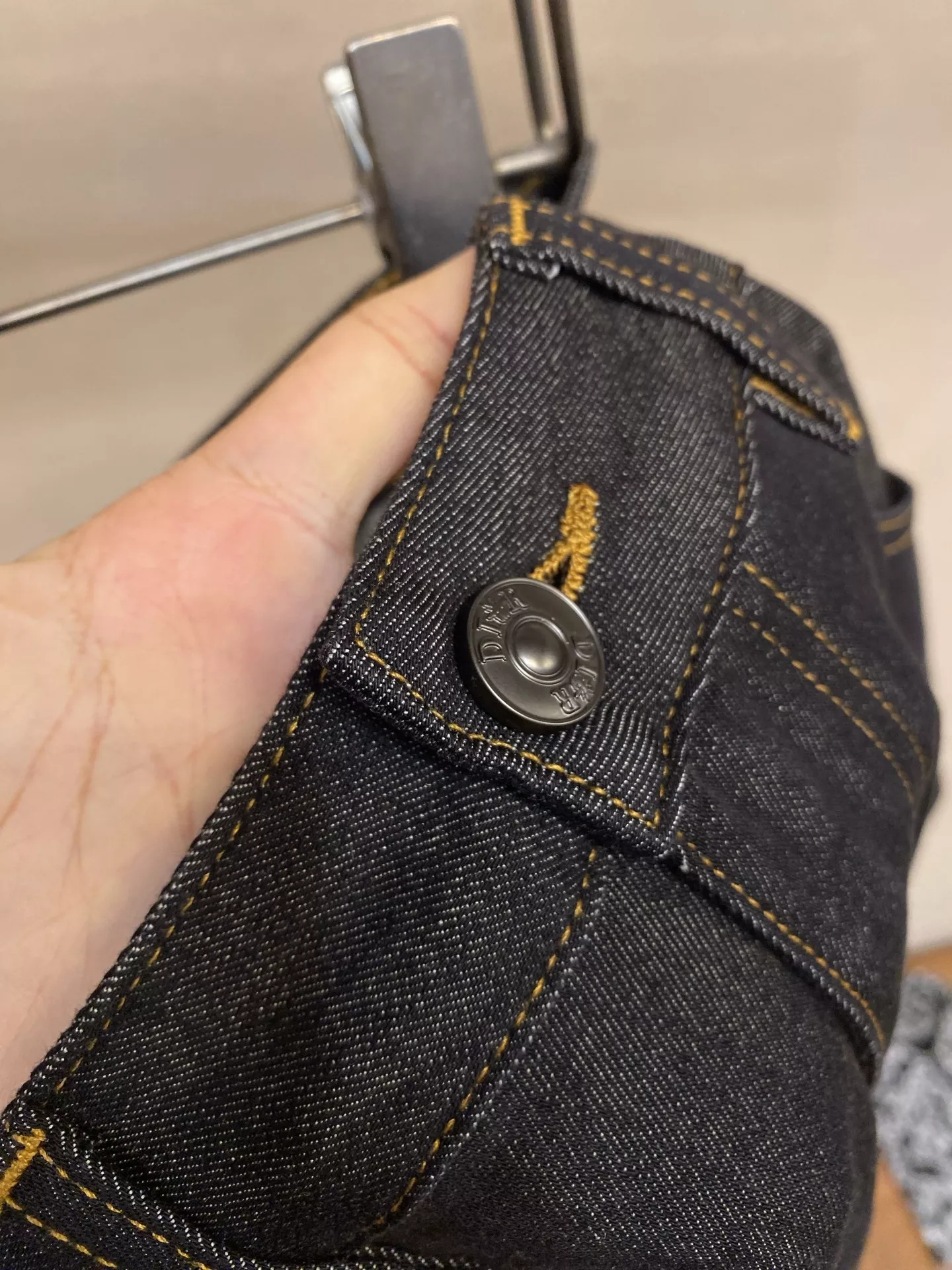 디올 워싱 데님 팬츠 상세 이미지 3