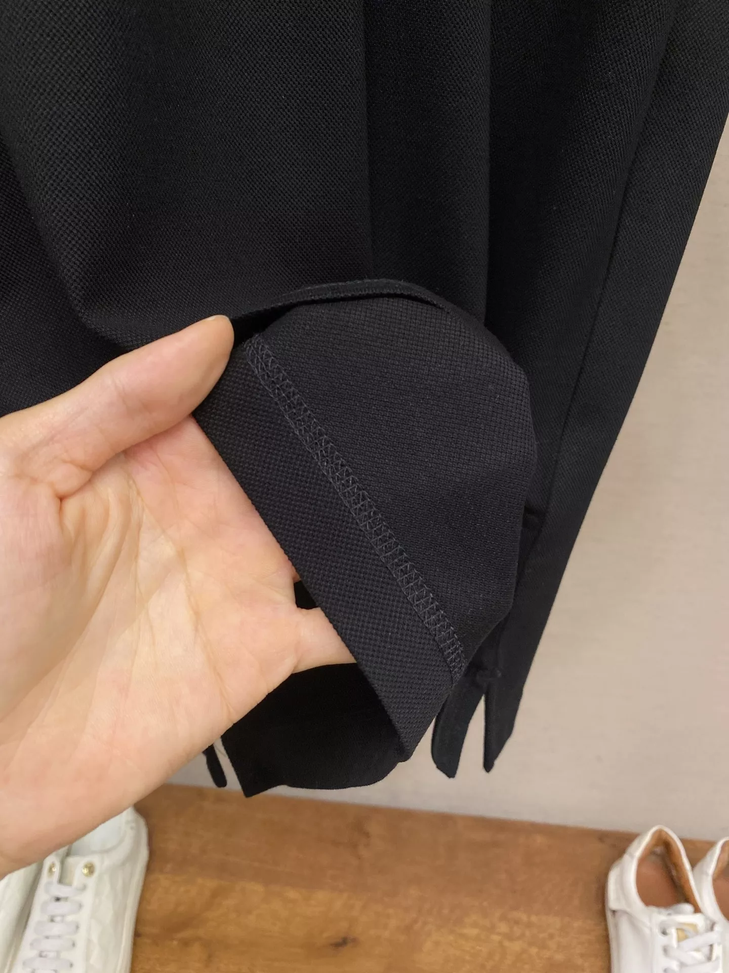 디올 벌 자수 피케 반팔 폴로셔츠 상세 이미지 8