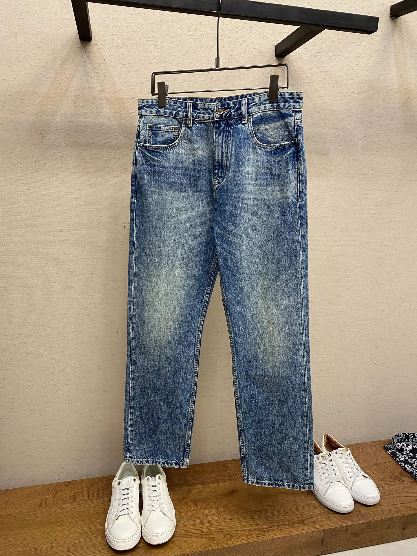 돌체앤가바나 워싱 데님 팬츠 상세 이미지 1